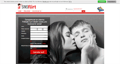Desktop Screenshot of cz.sinsflirt.com